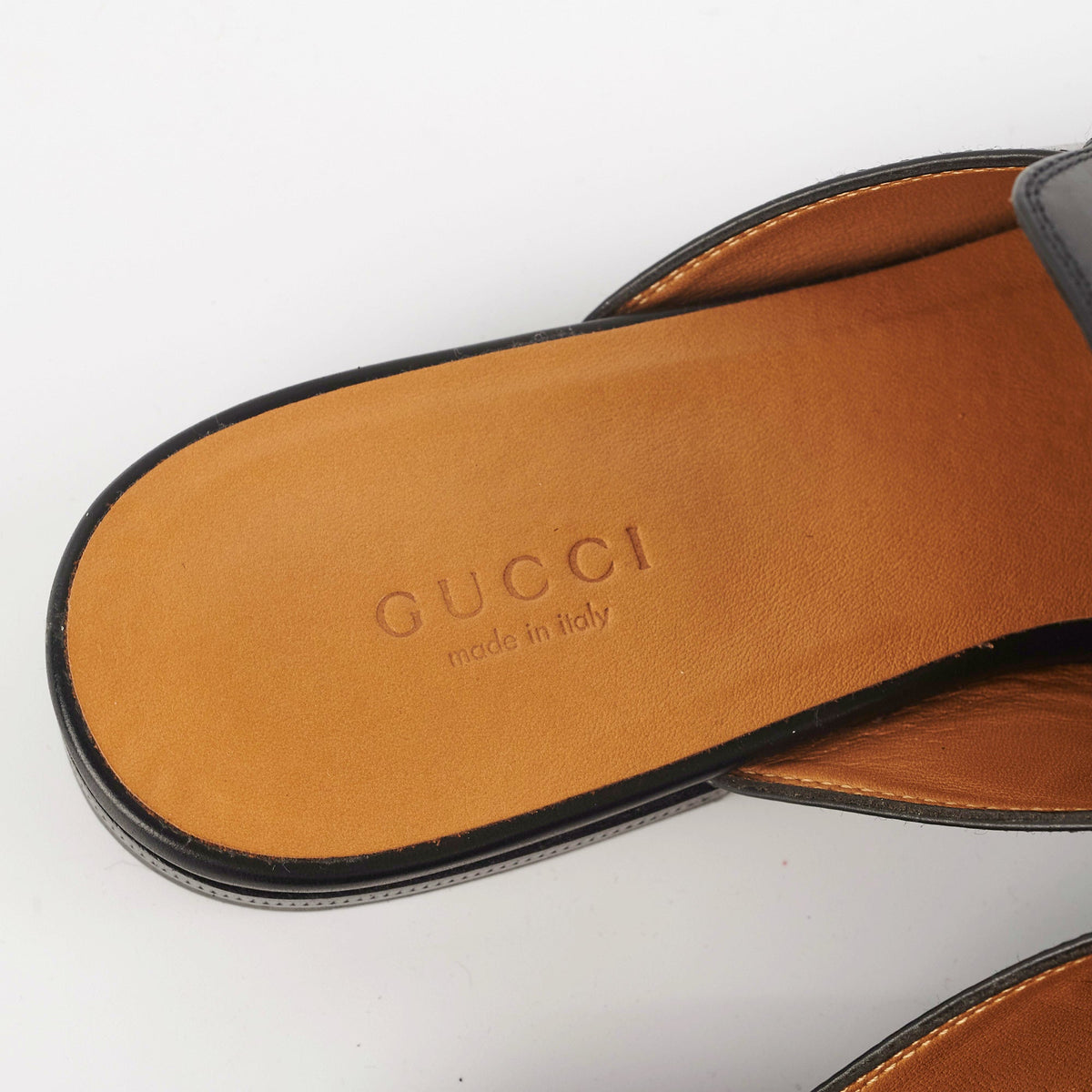 Gucci Princetown Leather Mules Size 37 - photo 6