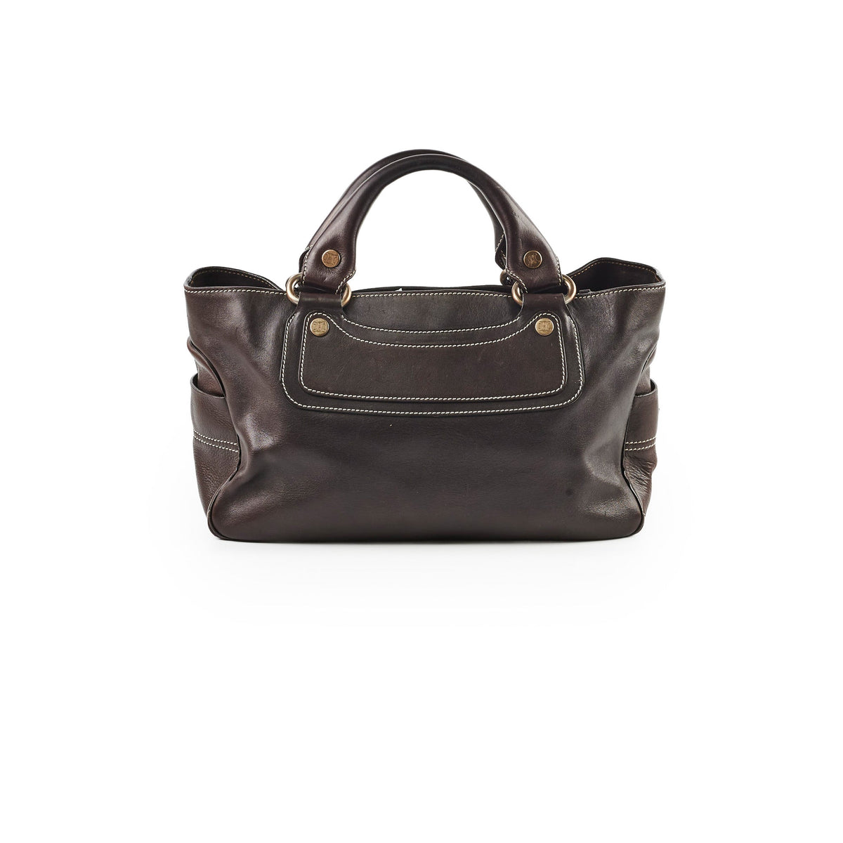 Celine Leather Boogie Bag Black - photo 1