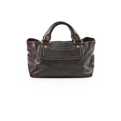 Celine Leather Boogie Bag Black - photo 1
