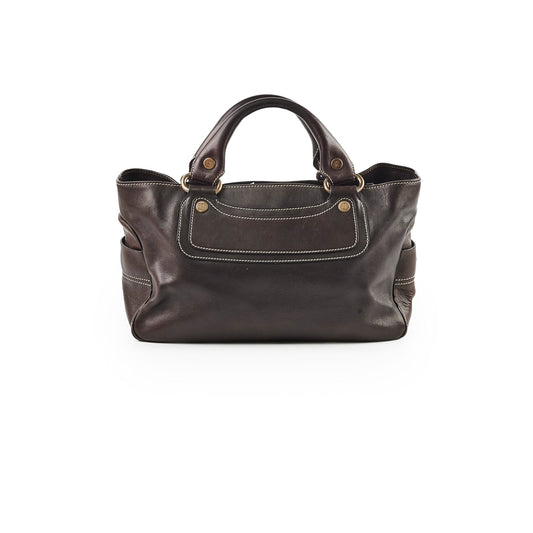 Celine Leather Boogie Bag Black - photo 1