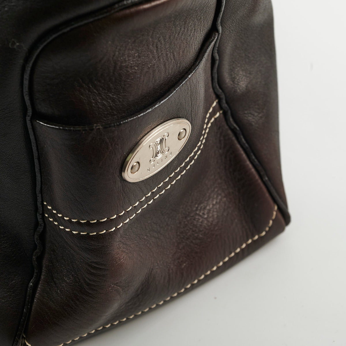 Celine Leather Boogie Bag Black - photo 9