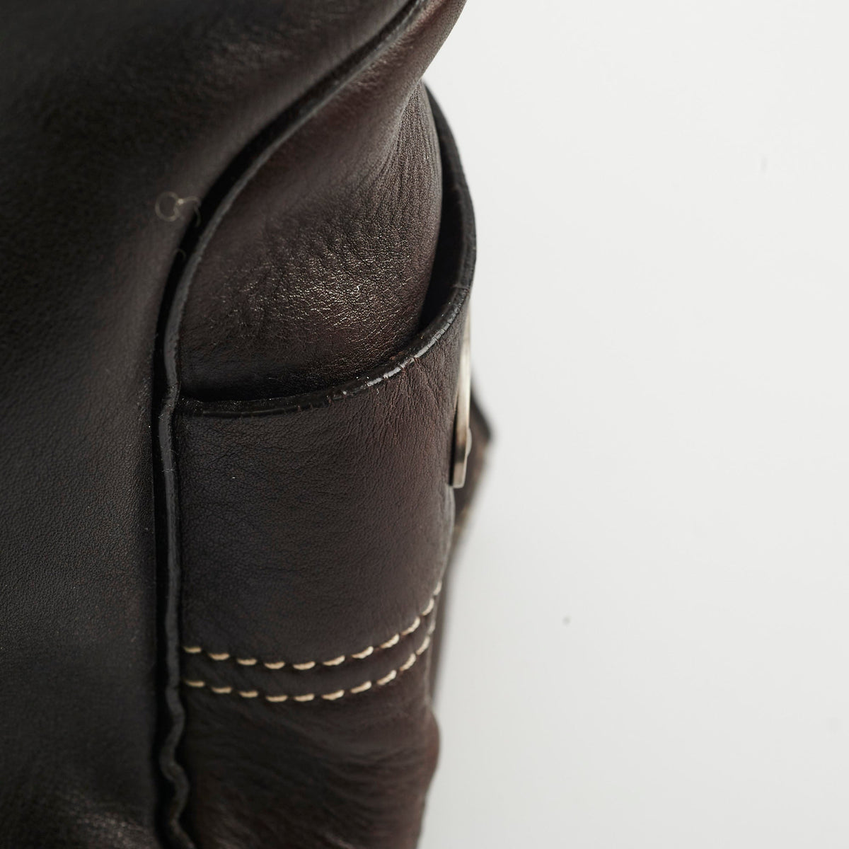 Celine Leather Boogie Bag Black - photo 8