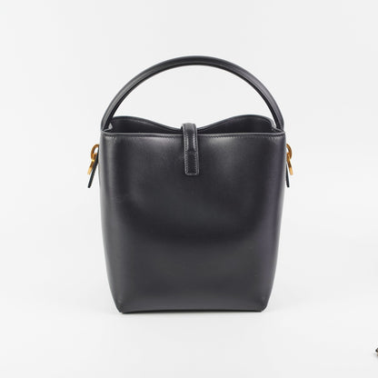 Saint Laurent 37 Small Black Bucket Bag - photo 2