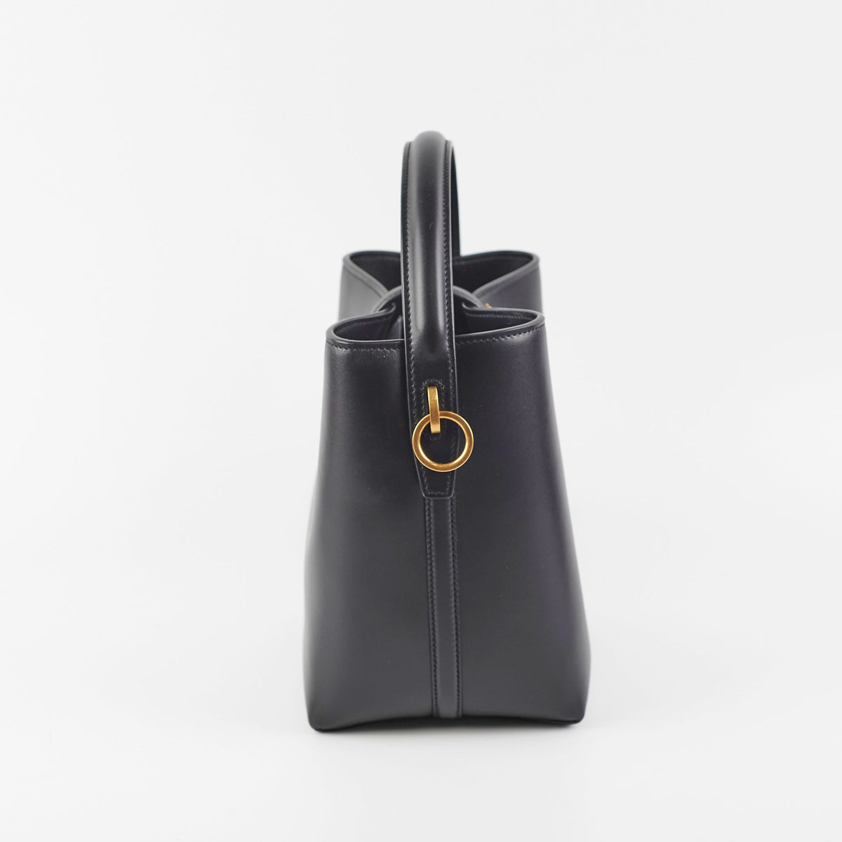 Saint Laurent 37 Small Black Bucket Bag - photo 3