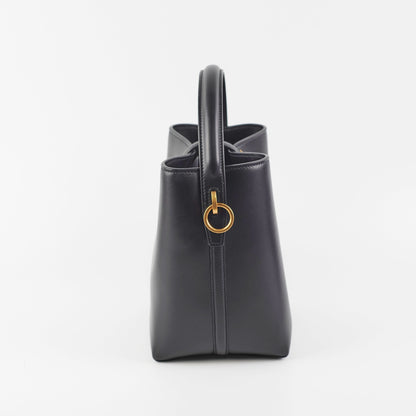 Saint Laurent 37 Small Black Bucket Bag - photo 3