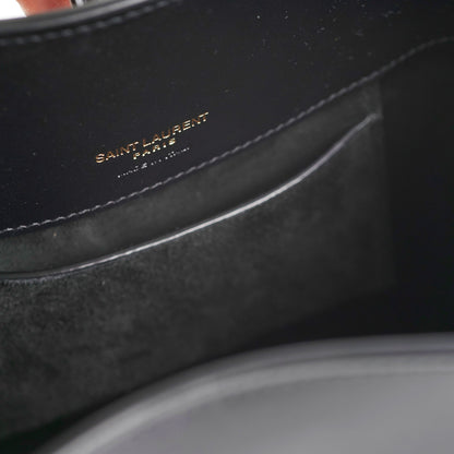 Saint Laurent 37 Small Black Bucket Bag - photo 9