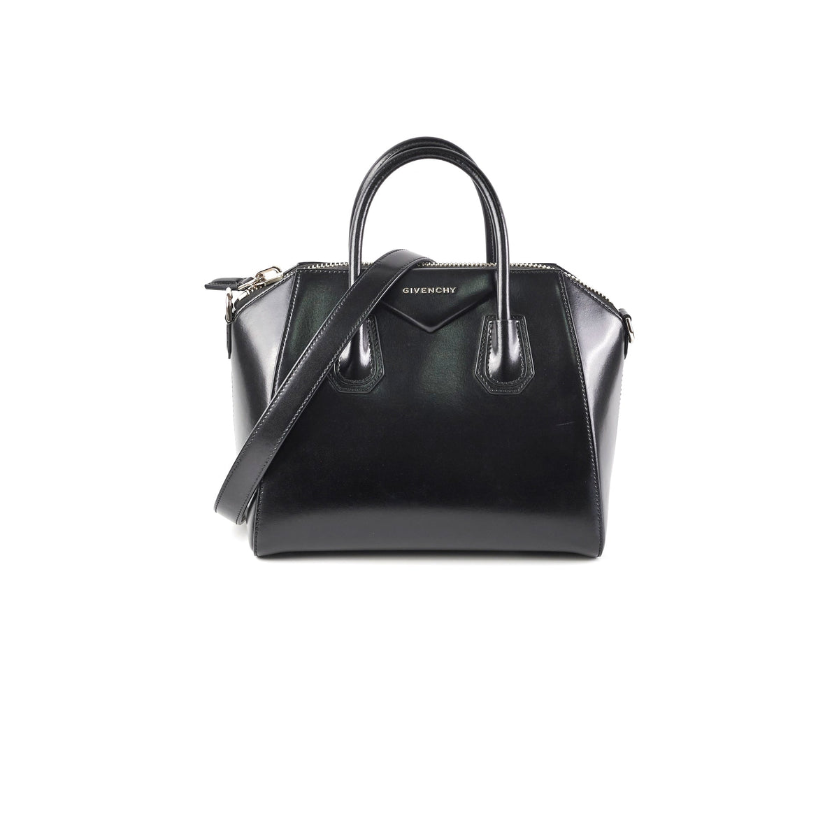 Givenchy Antigona Small Shiny Black Bag - photo 1