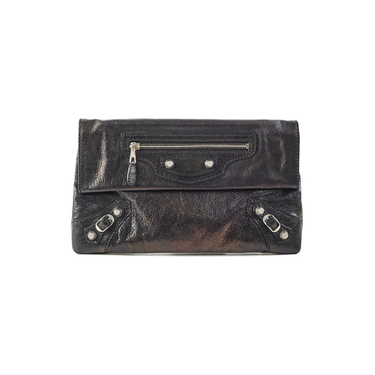 Balenciaga City Clutch Black Iridescent - photo 1