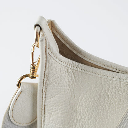 Hermes Evelyn 29 White Stamp E Square - photo 6