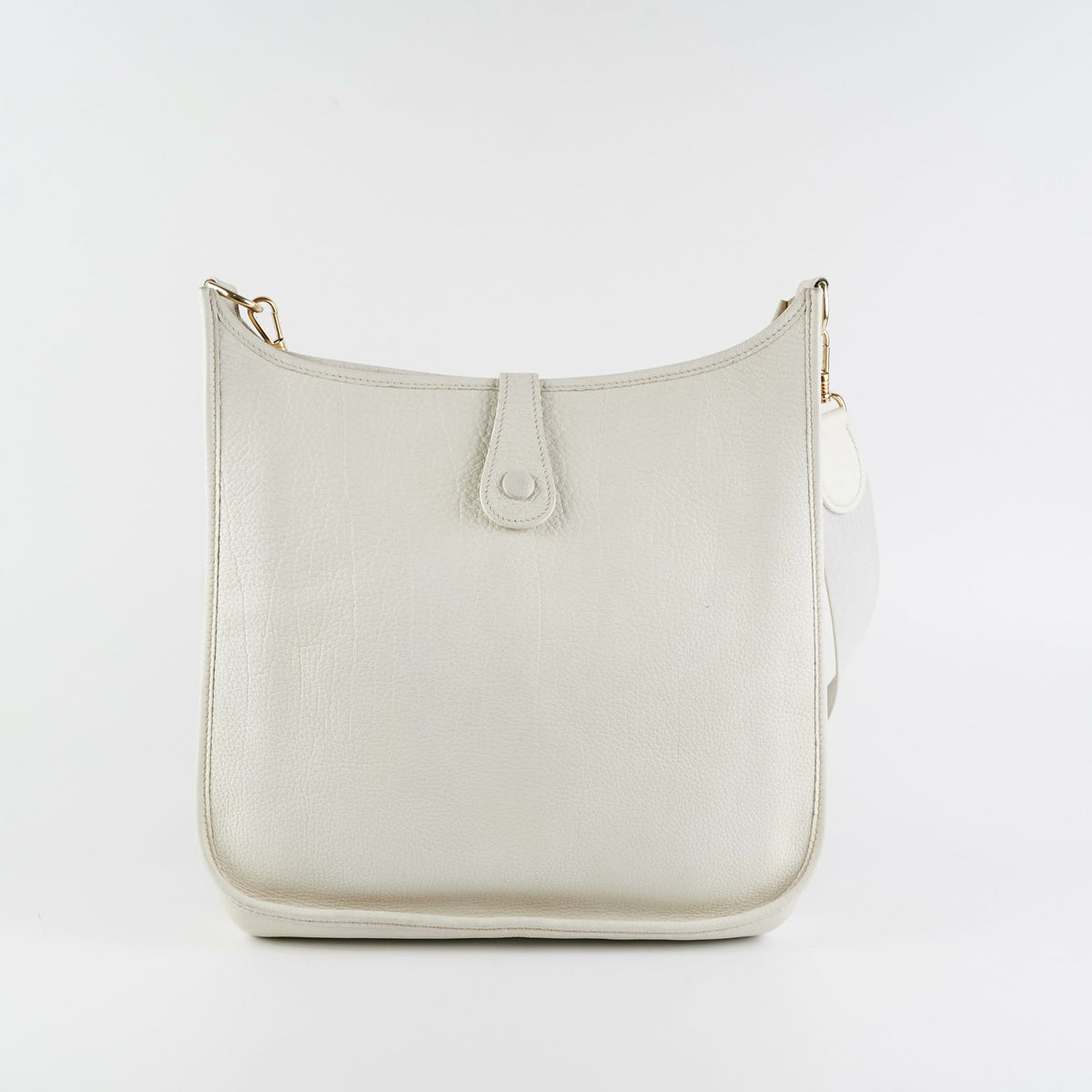 Hermes Evelyn 29 White Stamp E Square - photo 2