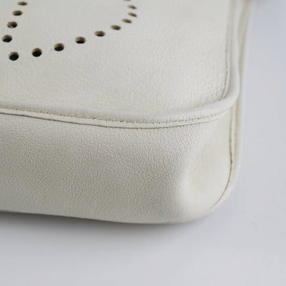 Hermes Evelyn 29 White Stamp E Square - photo 17