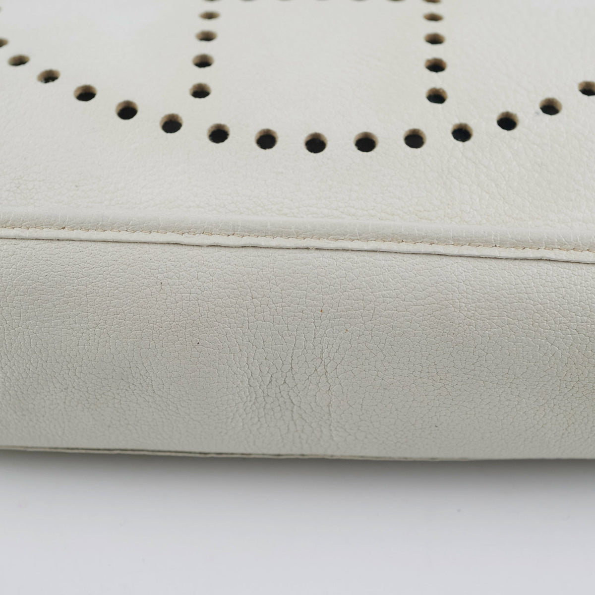 Hermes Evelyn 29 White Stamp E Square - photo 16