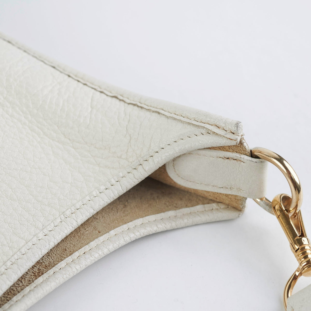 Hermes Evelyn 29 White Stamp E Square - photo 13