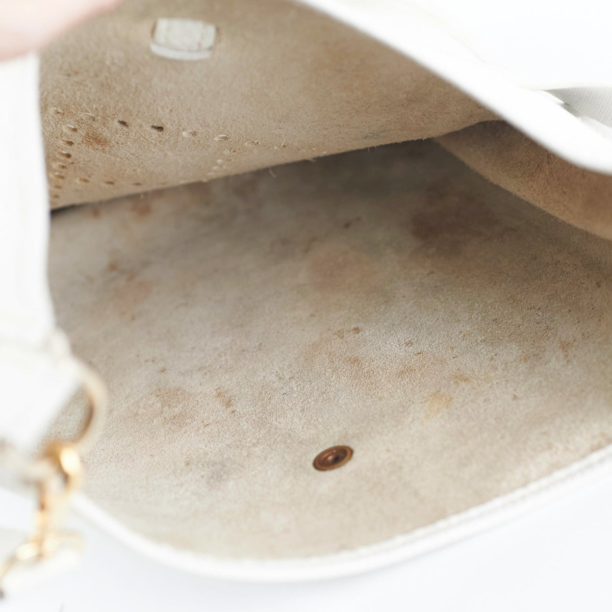 Hermes Evelyn 29 White Stamp E Square - photo 11