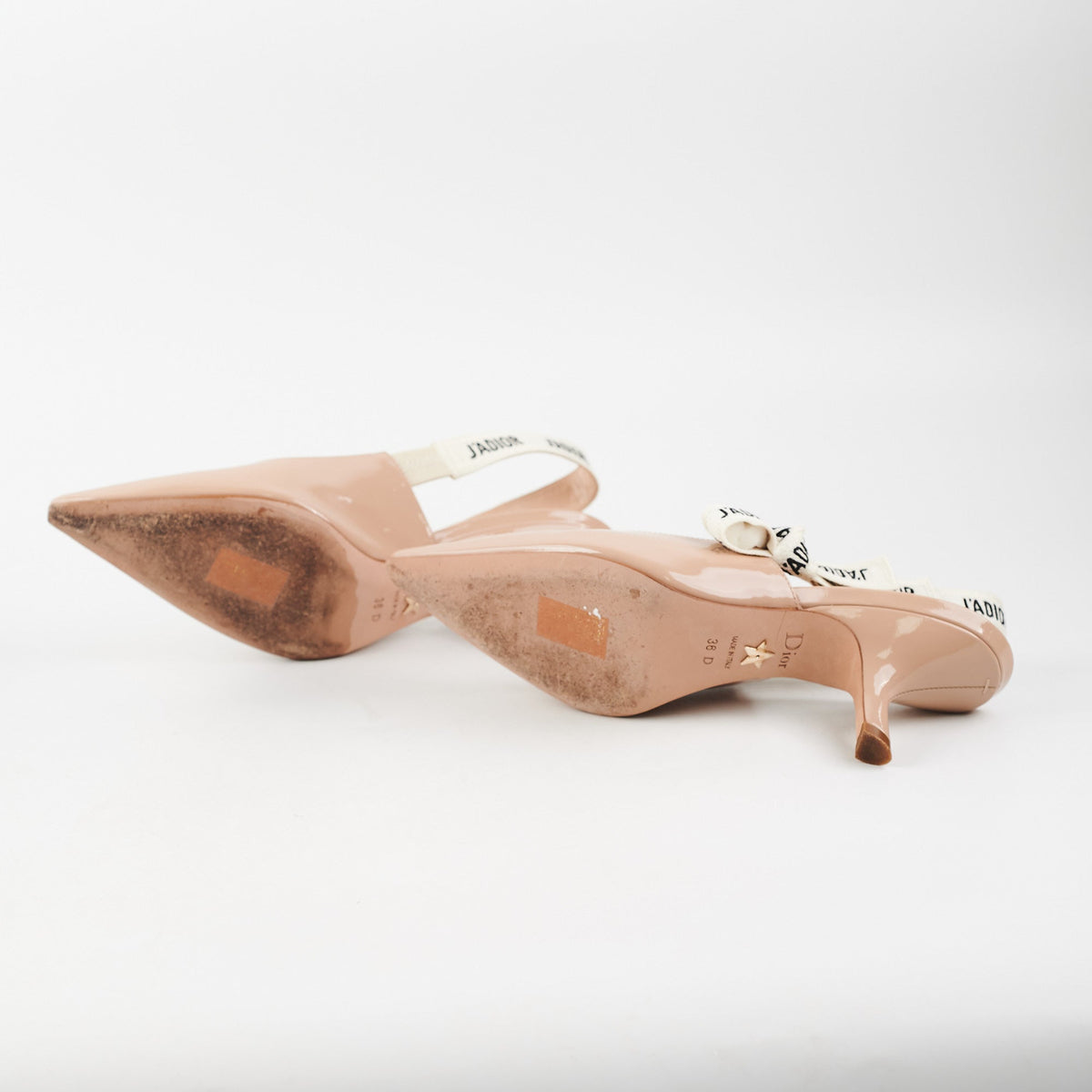 Dior Slingback Heels Beige 36 - photo 3