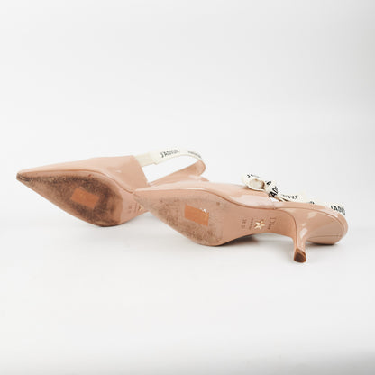 Dior Slingback Heels Beige 36 - photo 3