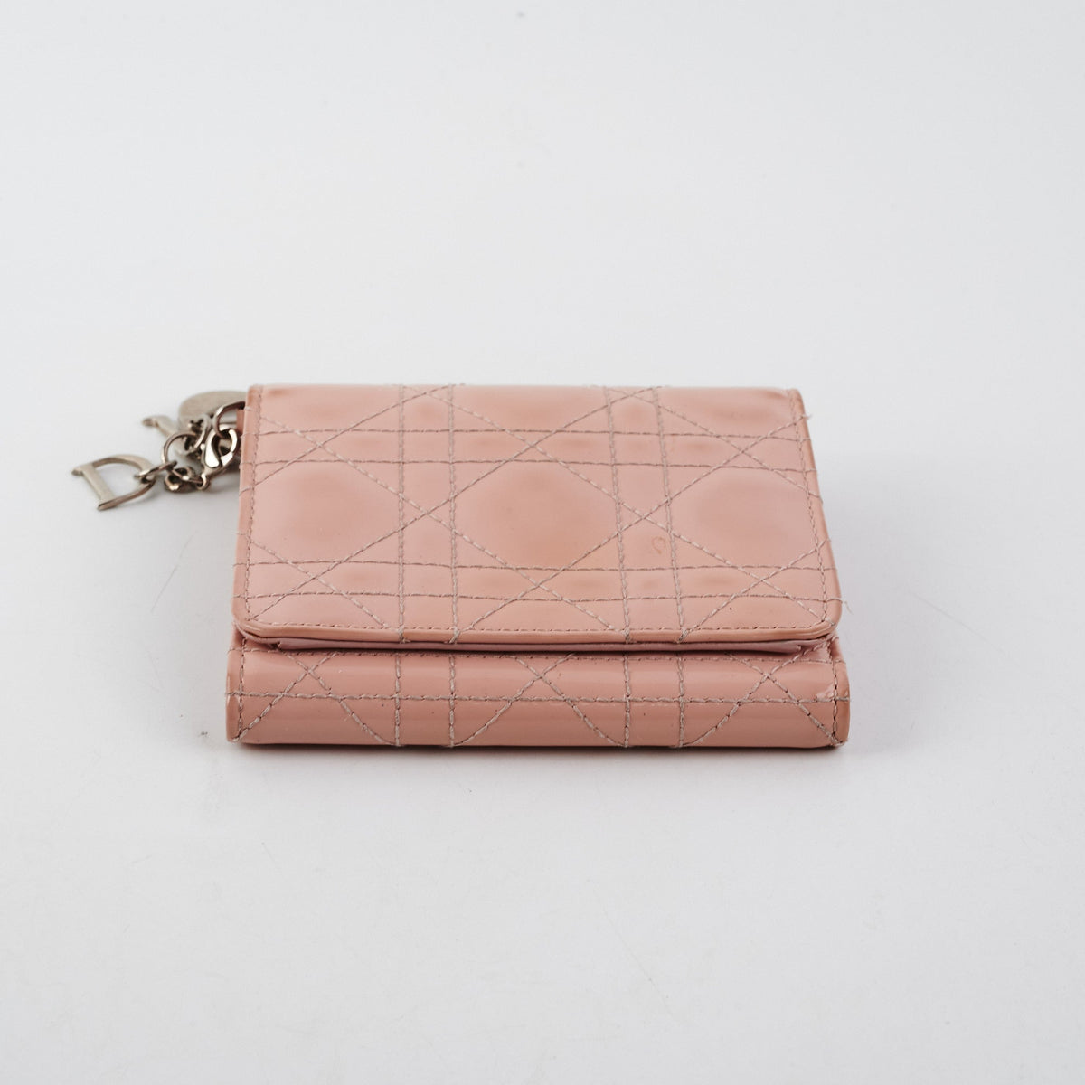 Dior Mini Lady Dior Wallet Pink - photo 2
