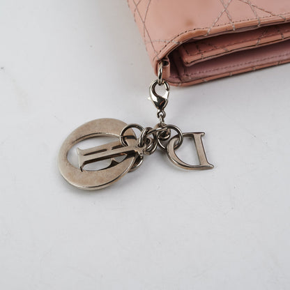 Dior Mini Lady Dior Wallet Pink - photo 9