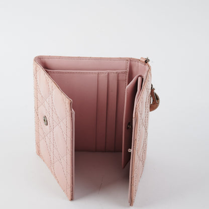 Dior Mini Lady Dior Wallet Pink - photo 8