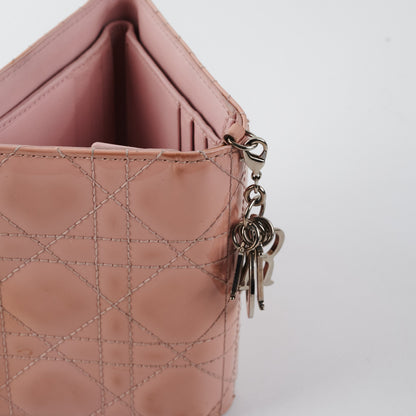 Dior Mini Lady Dior Wallet Pink - photo 7