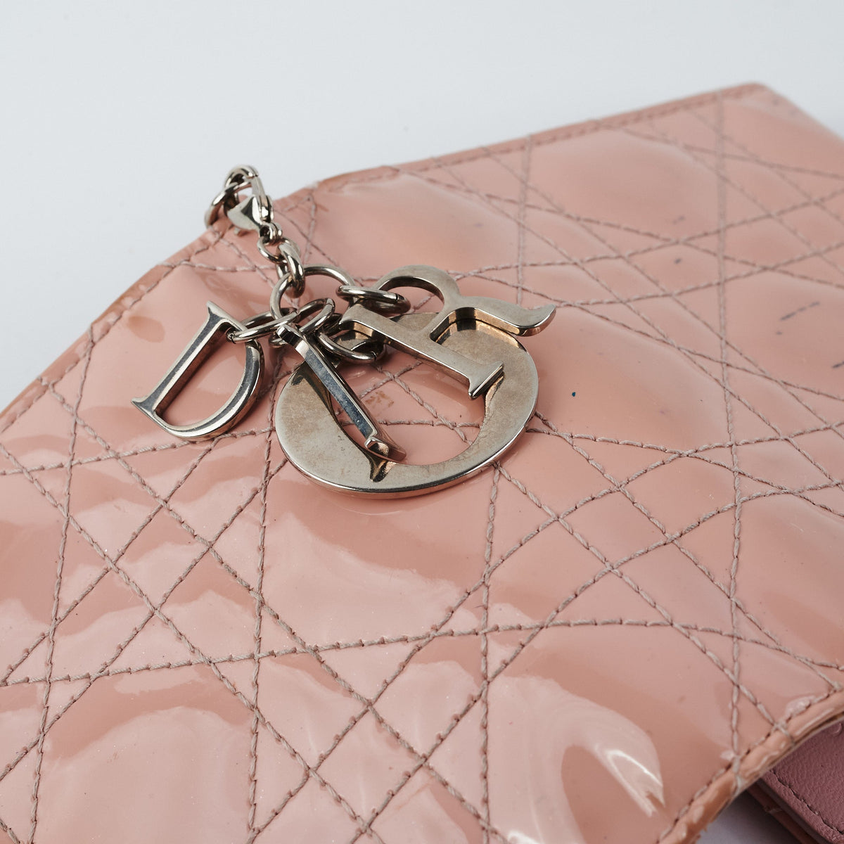 Dior Mini Lady Dior Wallet Pink - photo 10