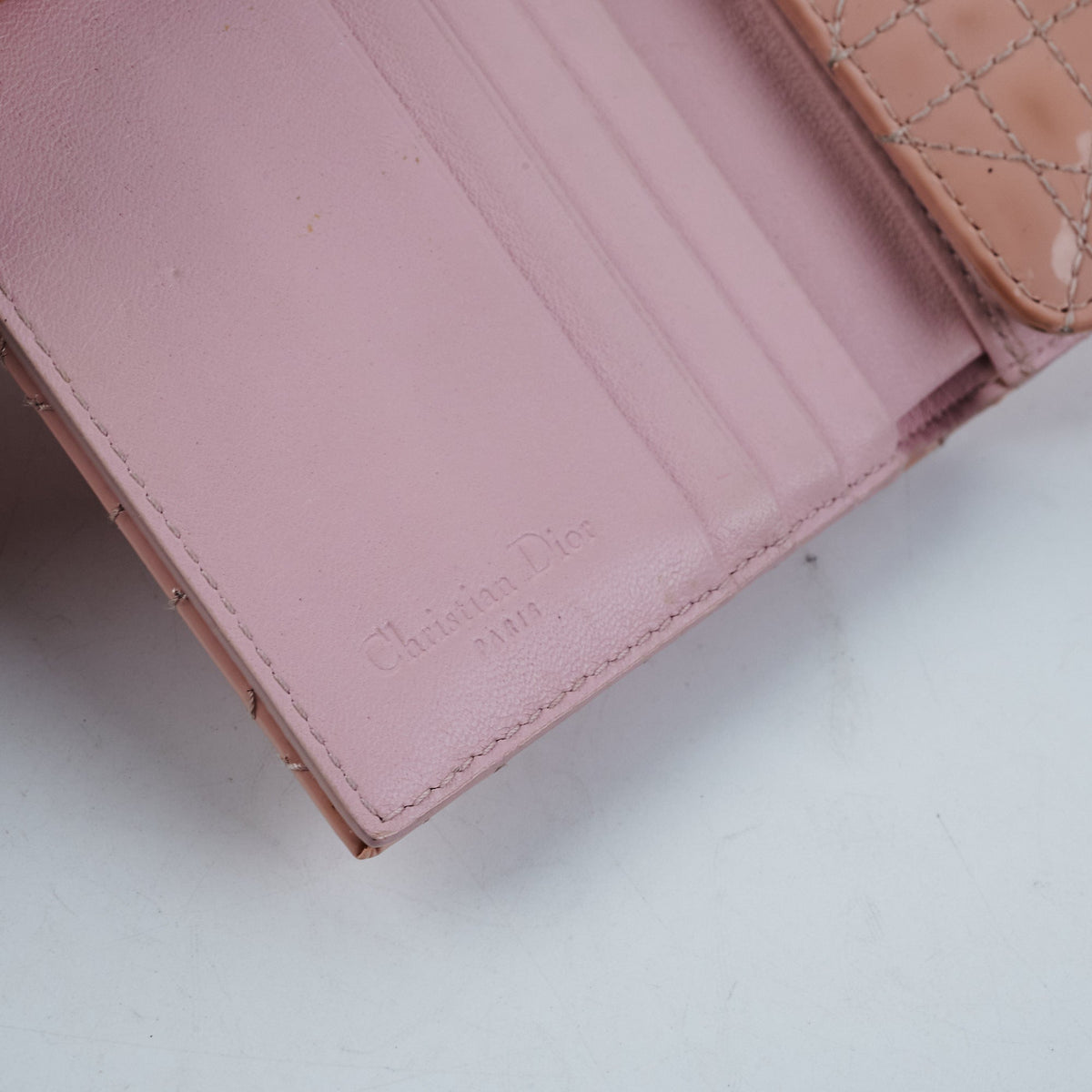 Dior Mini Lady Dior Wallet Pink - photo 6
