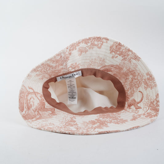 Dior Toile De Jouy Bucket Hat Size 57 - photo 2
