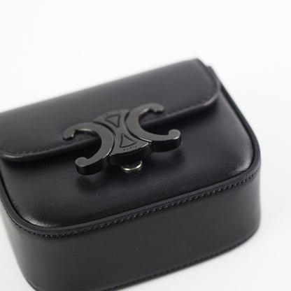 Celine Mini Triomphe Claude Black - photo 7