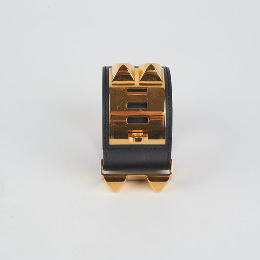 Hermes Kelly Dog Bangle Noir - [Q] Stamp - photo 2