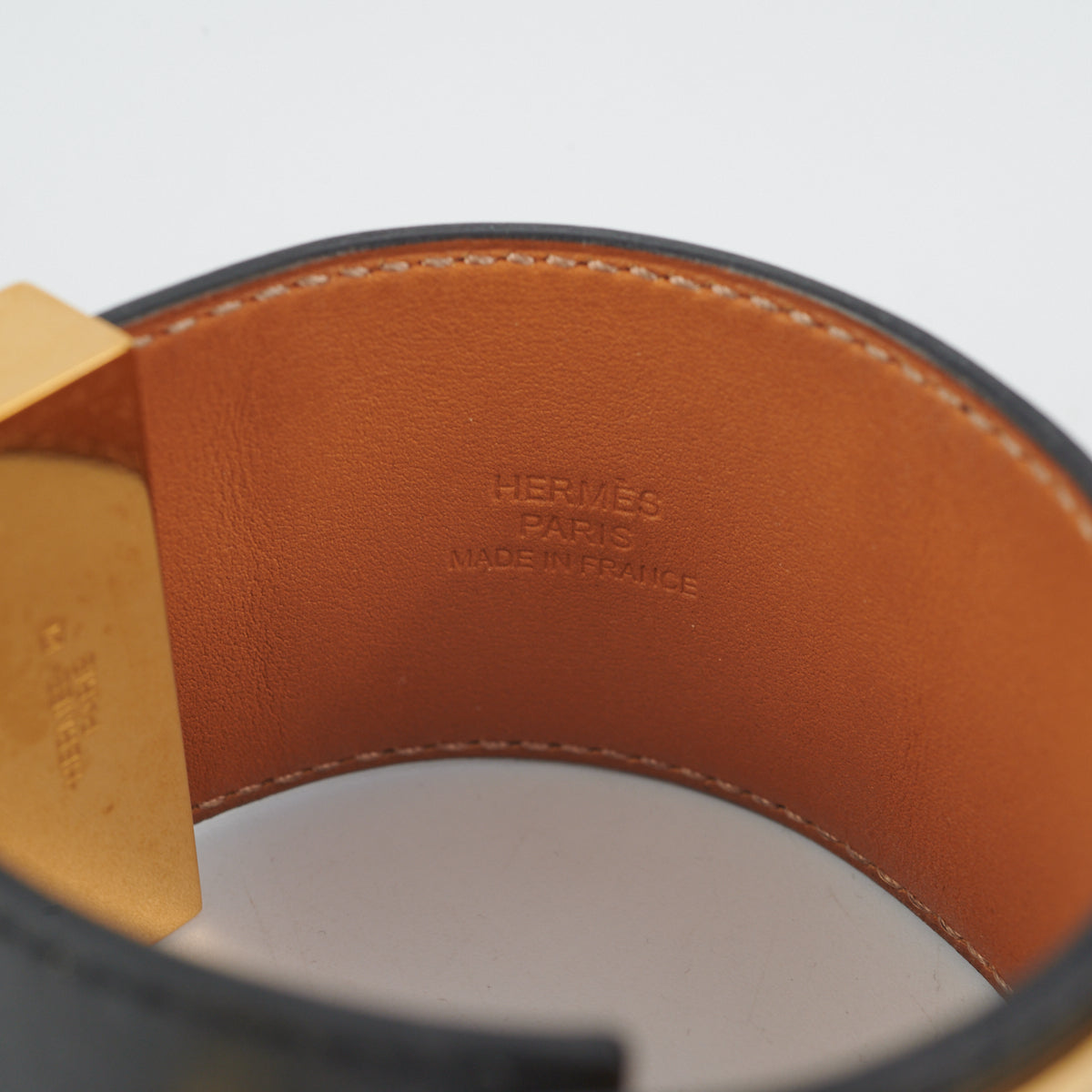 Hermes Kelly Dog Bangle Noir - [Q] Stamp - photo 8
