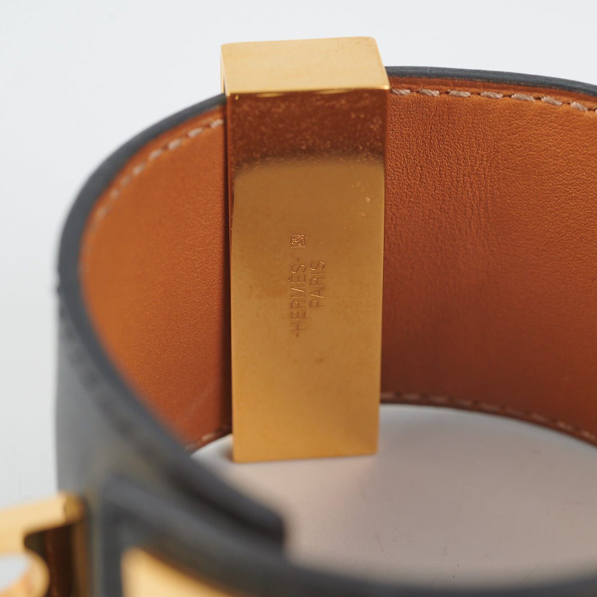 Hermes Kelly Dog Bangle Noir - [Q] Stamp - photo 9