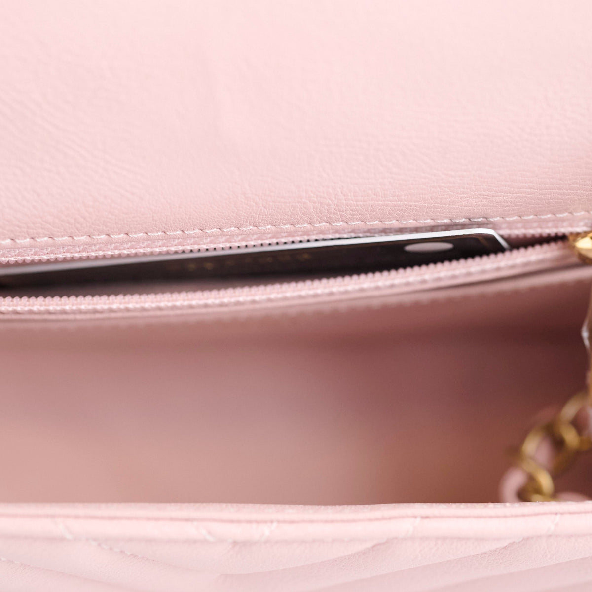 Chanel Mini Rectangular Chevron GHW - photo 6