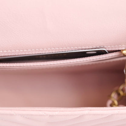 Chanel Mini Rectangular Chevron GHW - photo 6