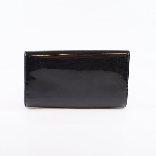 Louis Vuitton Louise Black Patent Clutch - photo 2
