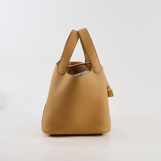 Hermes Picotin 18 Biscuit 2025 K Stamp - photo 2