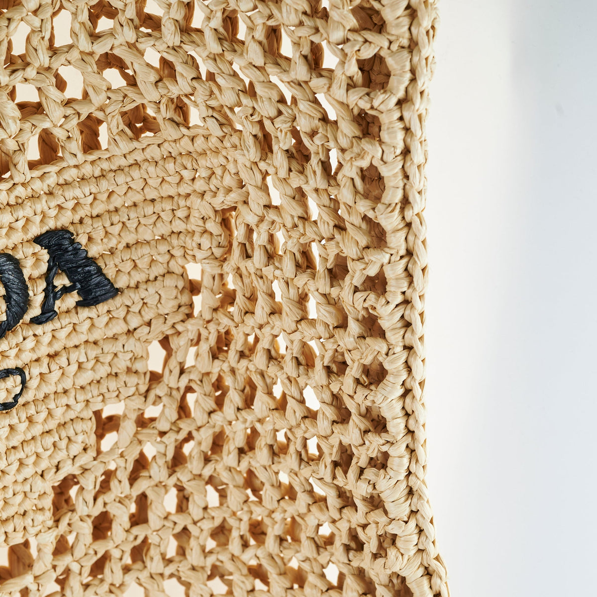 Prada Raffia Crochet Natural Tote Bag - photo 12