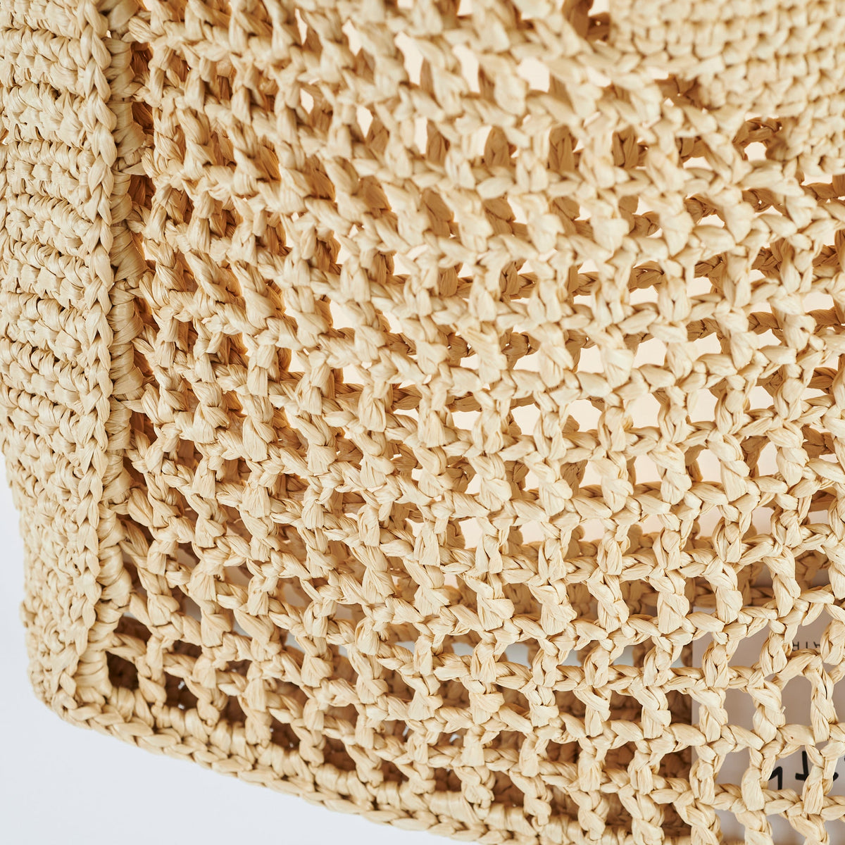 Prada Raffia Crochet Natural Tote Bag - photo 11