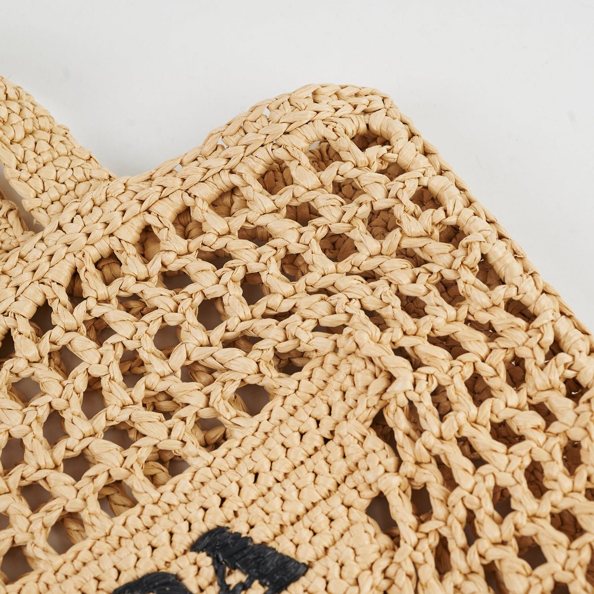 Prada Raffia Crochet Natural Tote Bag - photo 5