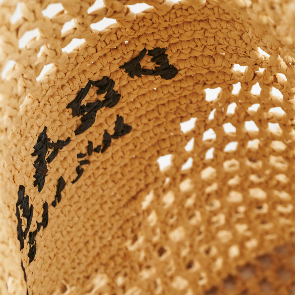 Prada Raffia Crochet Natural Tote Bag - photo 4