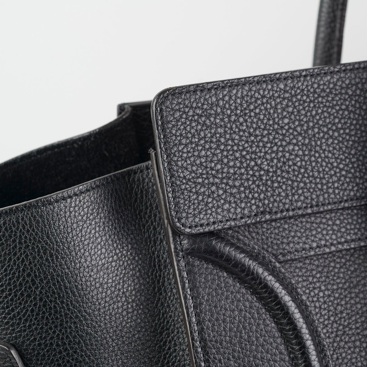 Celine Mini Luggage Calfskin Black - photo 12