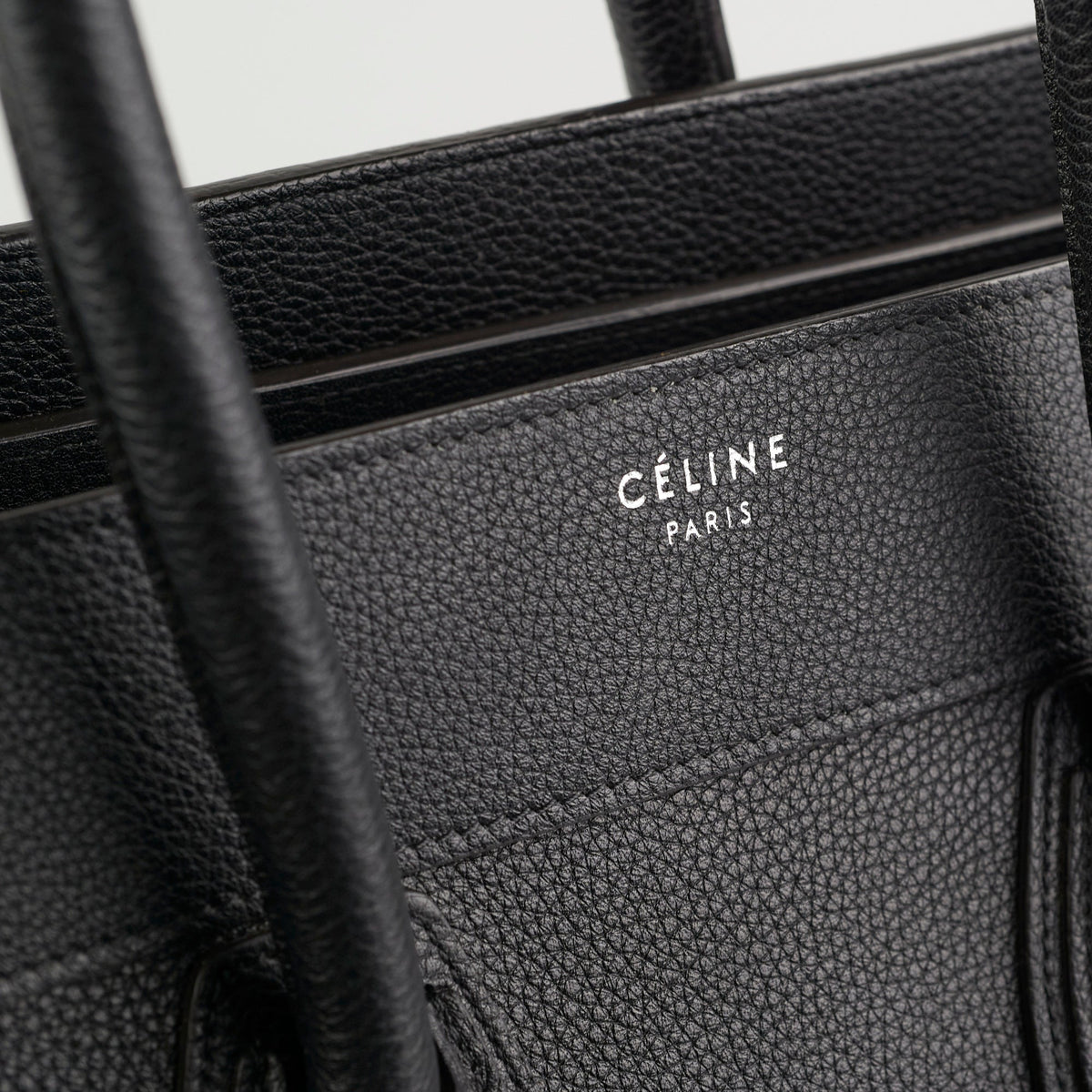Celine Mini Luggage Calfskin Black - photo 14