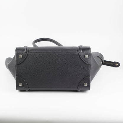 Celine Mini Luggage Calfskin Black - photo 4