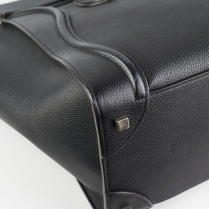 Celine Mini Luggage Calfskin Black - photo 7