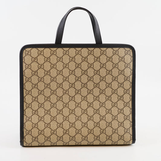 Gucci Apple GG Supreme Monogram Canvas Tote - photo 2