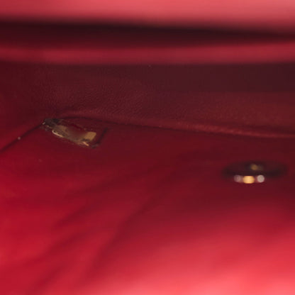 Chanel Caviar Chevron Mini Square Red - photo 7