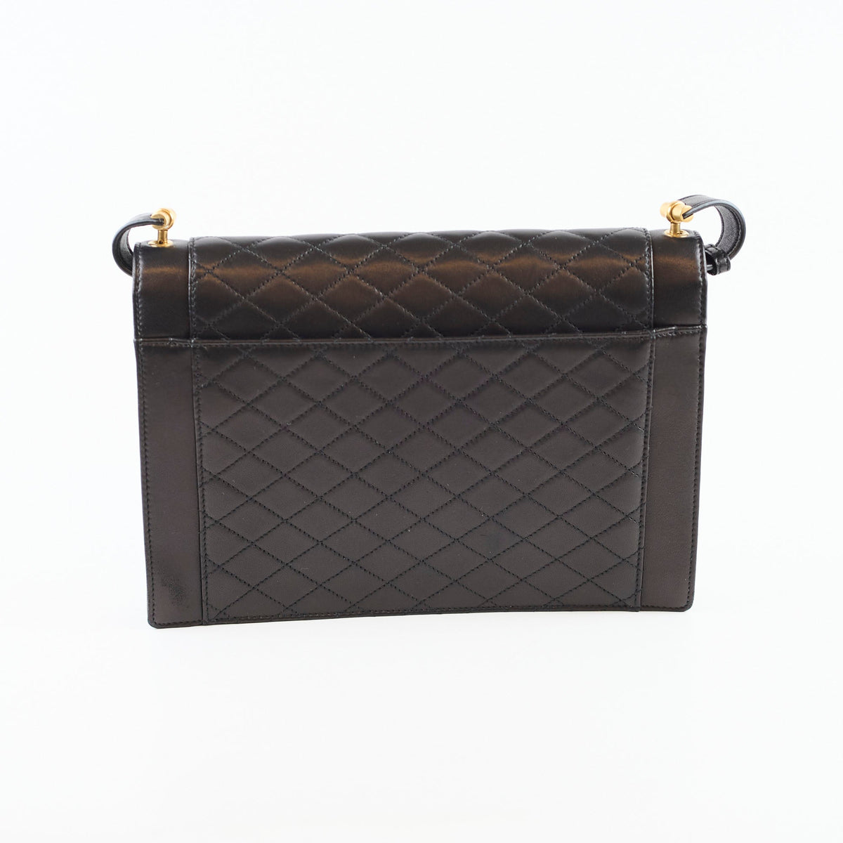 Saint Laurent Gaby Envelope Satchel Black - photo 2