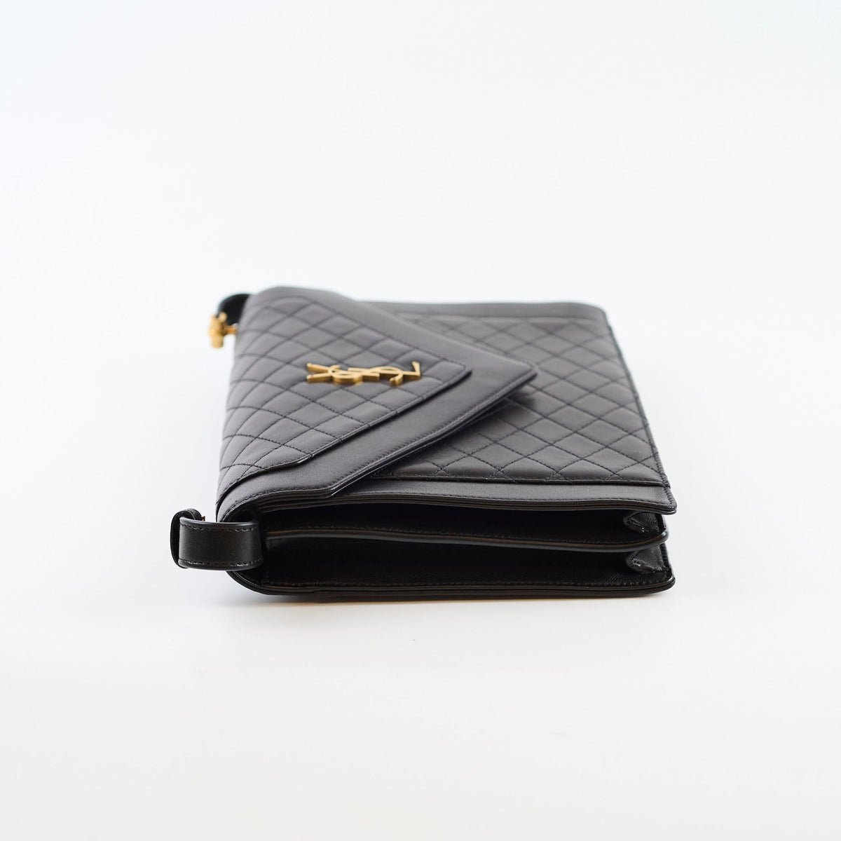 Saint Laurent Gaby Envelope Satchel Black - photo 3