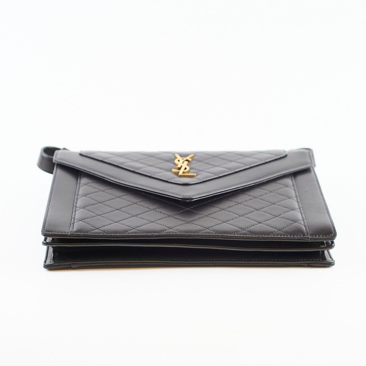 Saint Laurent Gaby Envelope Satchel Black - photo 4