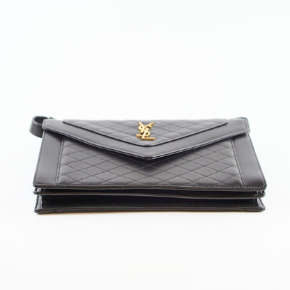 Saint Laurent Gaby Envelope Satchel Black - photo 4