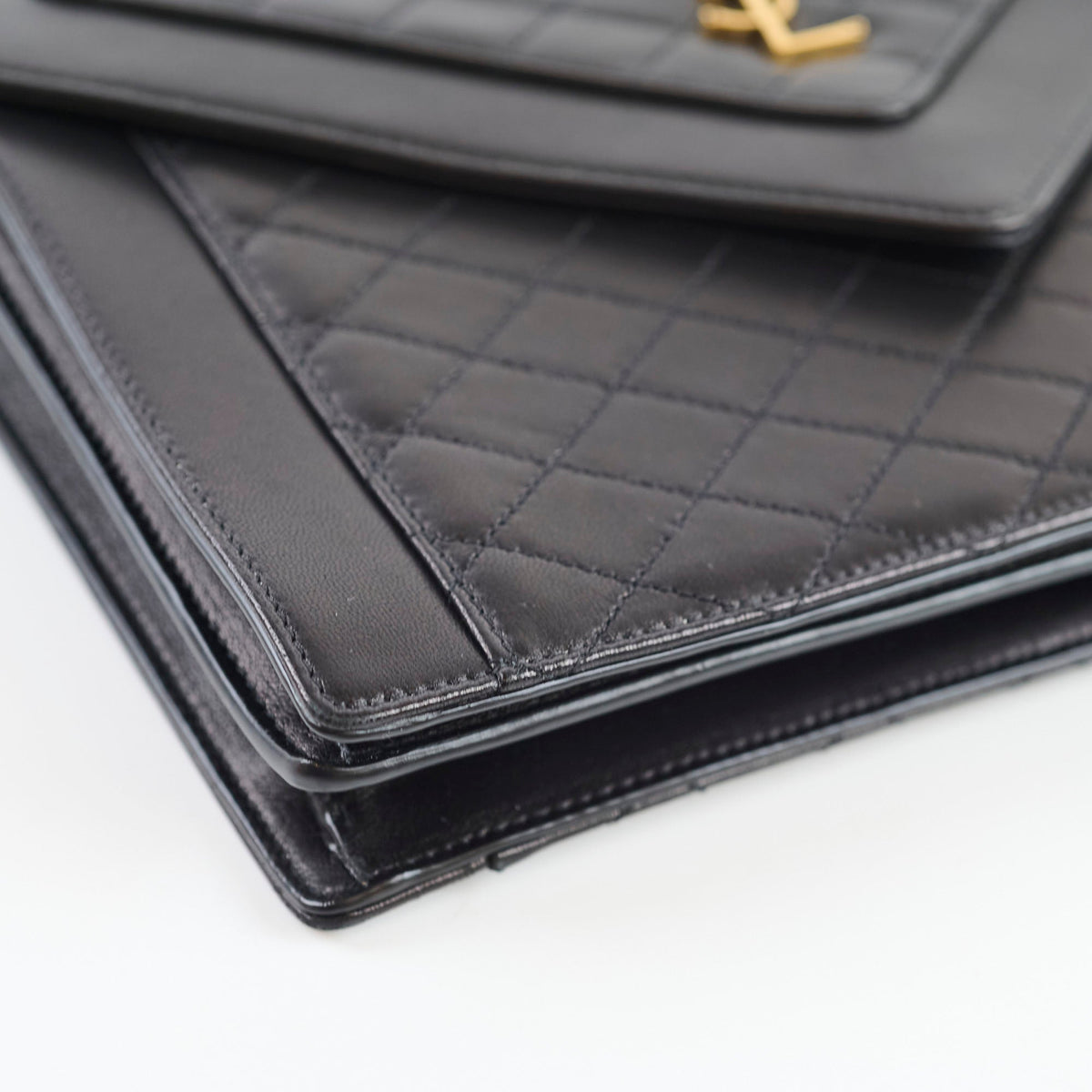 Saint Laurent Gaby Envelope Satchel Black - photo 11